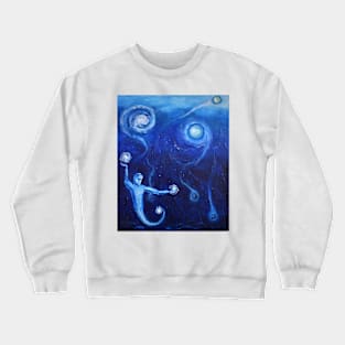 Oil Painting - The Juggler. 2011 Crewneck Sweatshirt